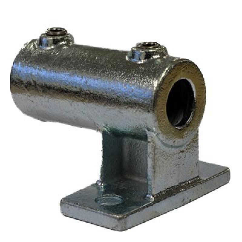 Pipe Railing Fittings Horizontal Base Railing Side Support